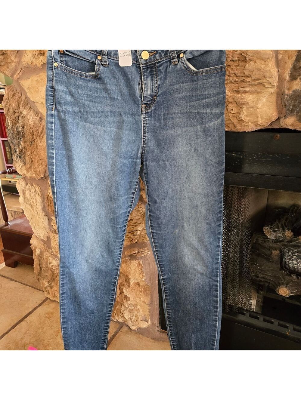 Jennifer Lopez Women's Blue Skinny Jeans